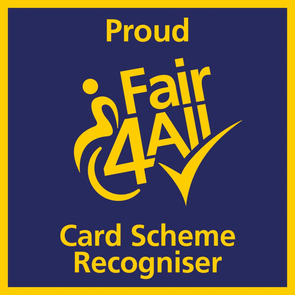 Proud Fair4All Card Scheme Recogniser