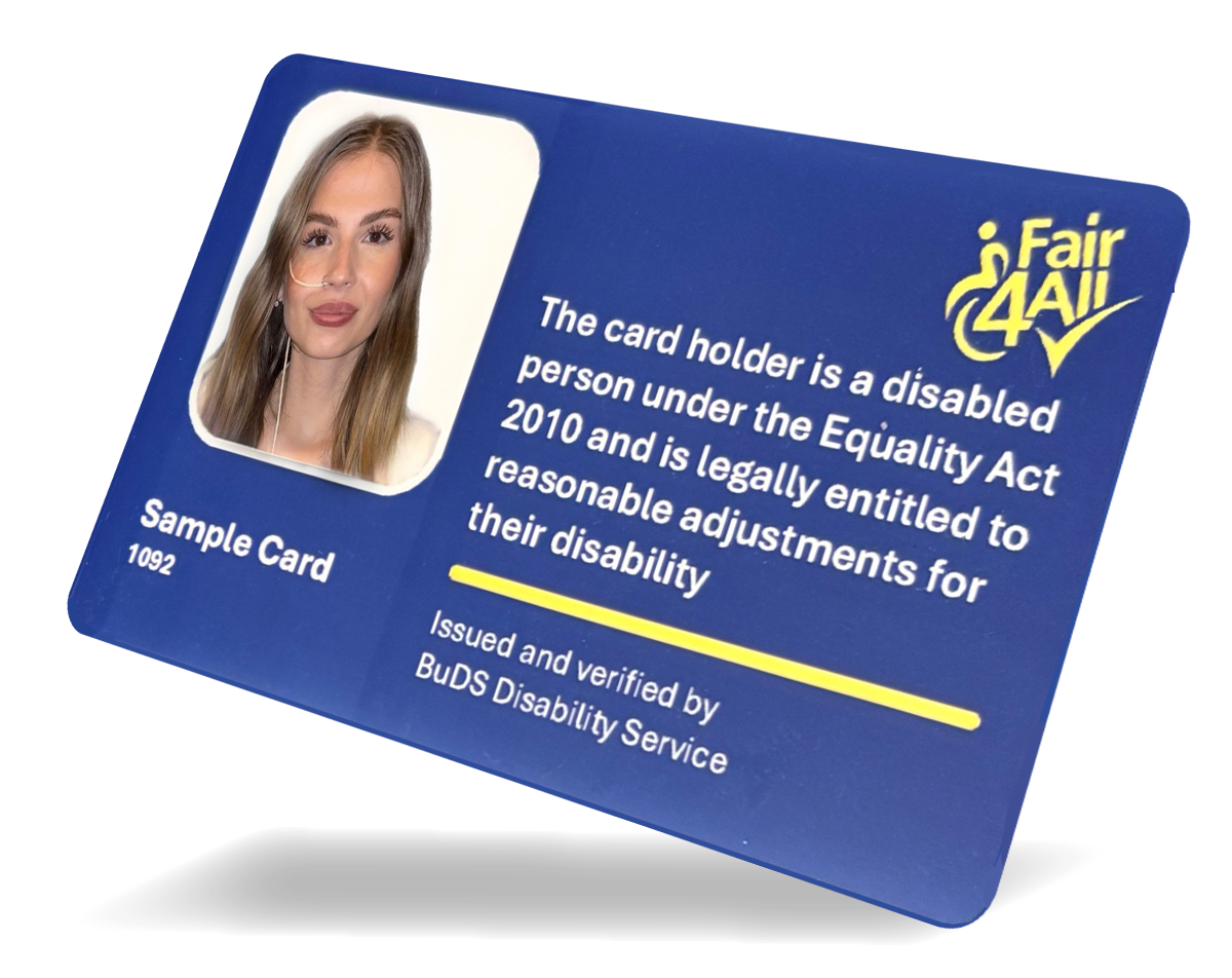 The Fair4All card